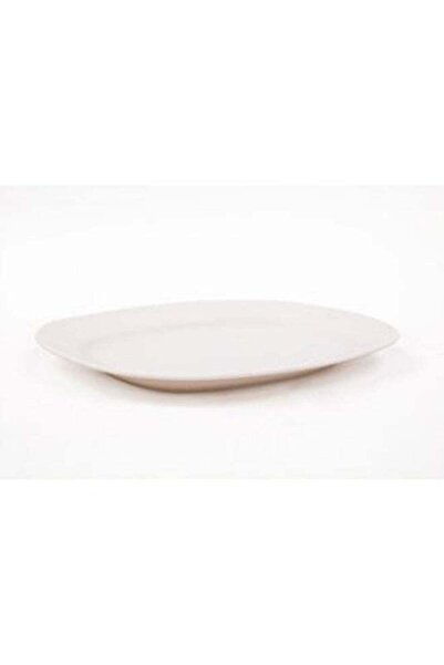 Generic 14" Royal Melamine Oval Food Platter Tray, White White 14inch