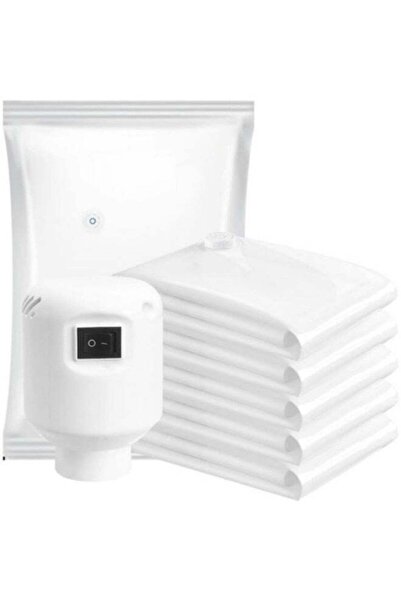 Generic Vacuum Storage Bags Set with Electric Pump, Space Saver Sealer Bags, ...