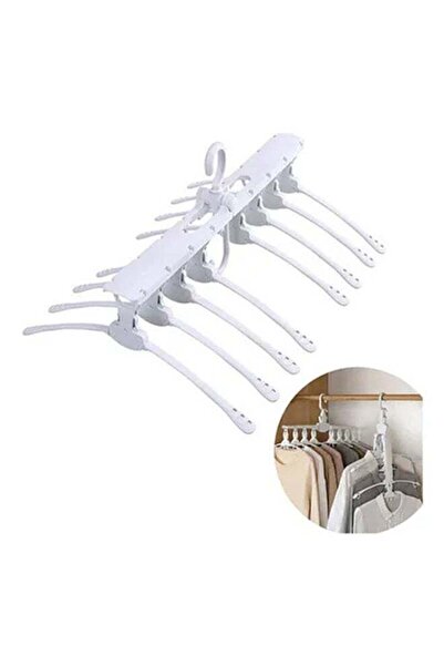 Generic Space Saving Multifunctional 5 Layers Hangers, Reinforced Hooks Swive...