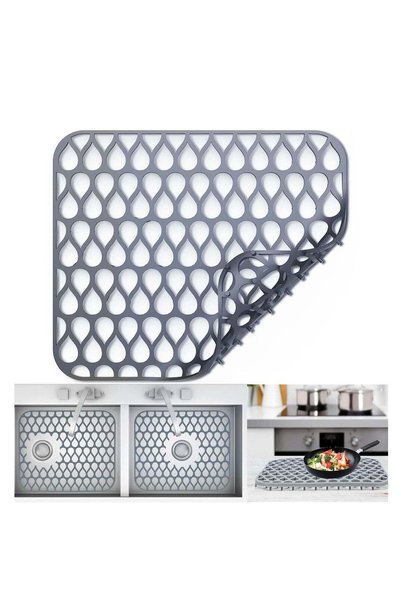 Generic Silicone Sink Protectors for Kitchen, 13.6 ''x 11.6'' Folding Non-sli...