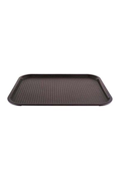 Generic Rectangular Serving Tray Brown 35.5x35.5cm
