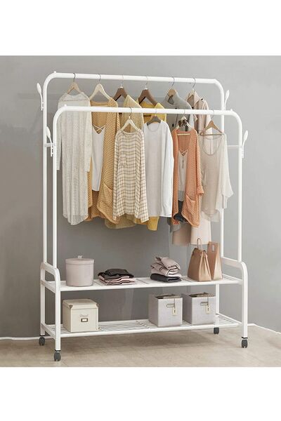 Generic Plast Steel Floor Cloth Dryer Stand Wing Style - Hi Quality Foldable ...