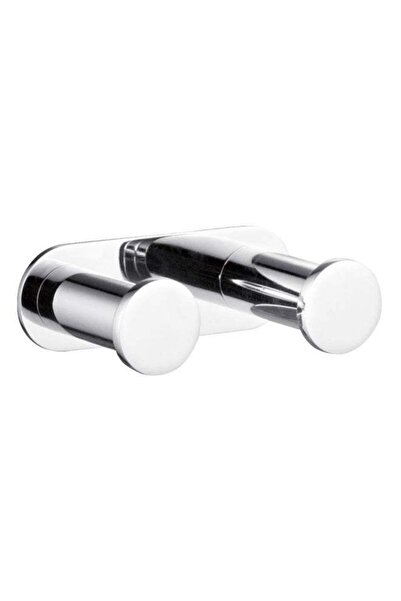 Generic Milano Plus Andy Double Robe Hook For Hanging Clothes & Towel - Chrom...