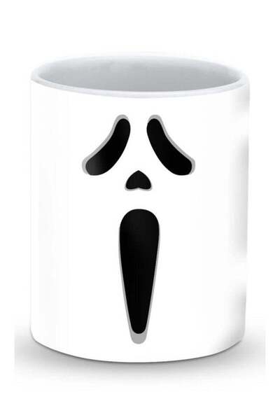 Generic Premium Scream Designer Mug White/Black