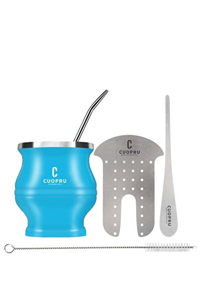 Generic CUOPRU Yerba Mate Cup Set with Bombilla(Straw), Tea Filter