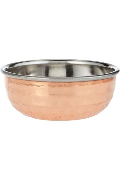 Generic Raj Round Copper Small Katori, 9.3 cm, Curry Bowl, Salad Bowl, Side B...