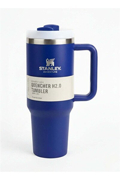 Generic Stanley 40oz Stainless Steel Tumbler with Handle & Straw | Vacuum Ins...
