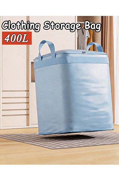 Generic 400L Heavy Duty Extra Large Moving Bags with Strong Handles & Drawstr...