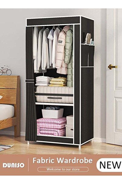 Generic Portable Closet Wardrobe,Dustproof Deisgn, Portable Closet Organizer ...