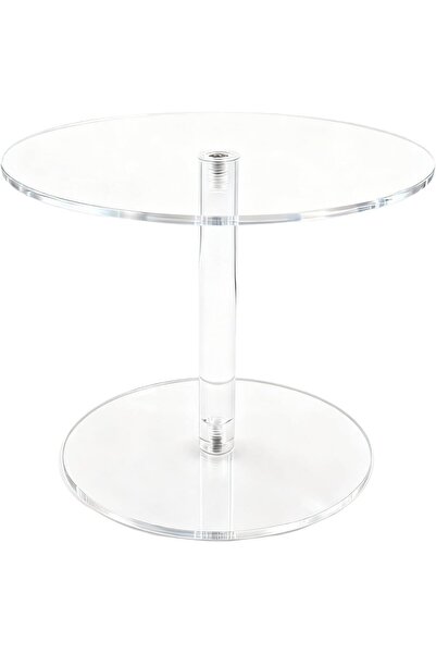 Generic ARS® Acrylic Cake Stand for Dessert Table, 11.8 Inch Clear Round Cupc...