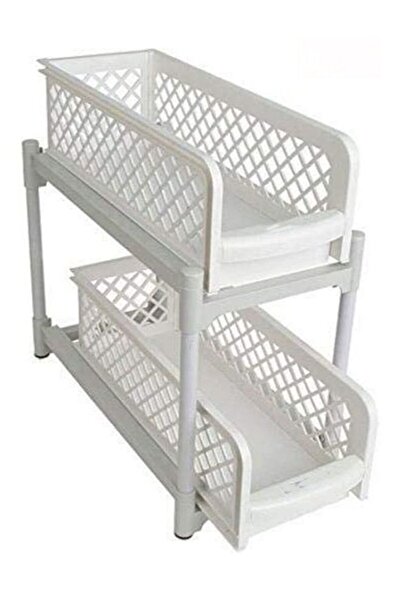 Generic Portable Basket Drawers For Home (White)