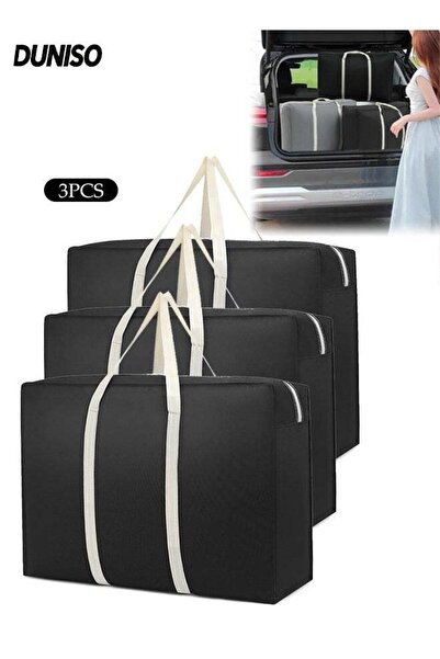 Generic Extra Large Moving Tote Bag,Travel Duffel Storage Bags, Wardobe Cloth...