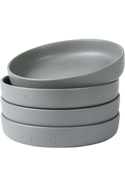 Generic Dawn 4 Piece Stoneware Pasta Bowls Set in 8.5 inches, 34oz Serving Bo...