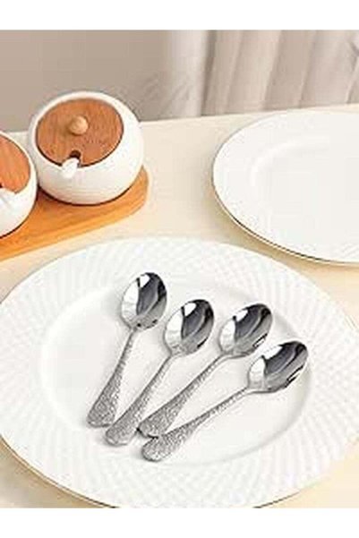 Generic Orchid 4-Pieces Tea Spoons