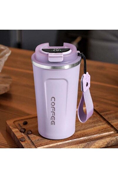 Generic Intelligent Digital Display 510ml 304 Stainless Steel Coffee Cup Ther...