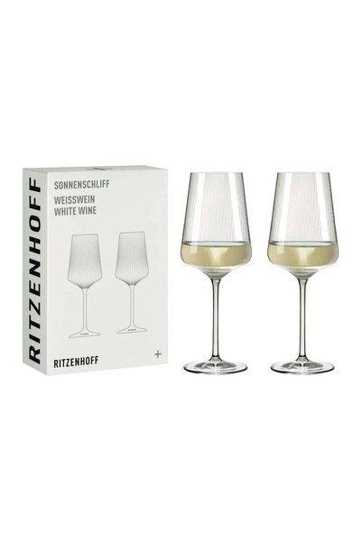 Generic Ritzenhoff 2-Piece Crystal Glass Set (400ml) | White Wine Glasses | G...