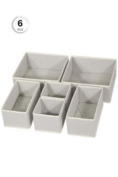 Generic Drawer Storage Organizer for clothes 6 Pieces Drawer Organizer Tray D...