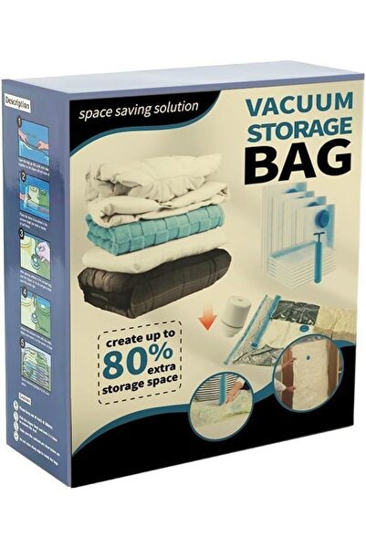 Generic ARS® Vacuum Space Saver Compression Bag 12-Pack - Large, Medium, Small