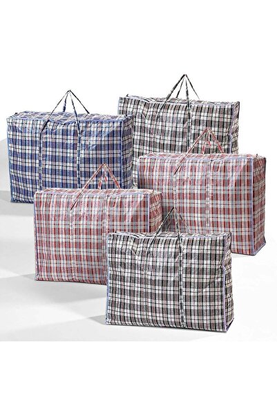 Generic LODROC 5 PACKS Strong Laundry Bags,Shopping, Storage, Reusable Store,...