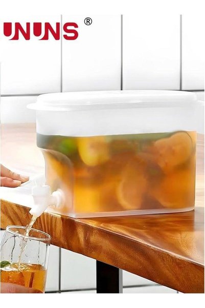 Generic Iced Beverage Dispensers,3.5L Cold Water Pitcher In Refrigerator With...