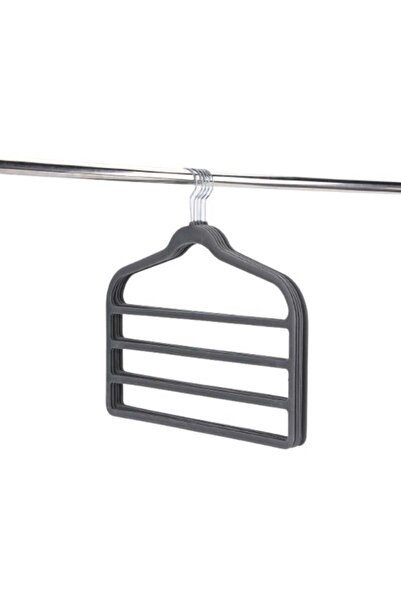 Generic Homesmiths Velvet Pant Hangers – 2-Pack, Grey, Non-Slip Multi-Layer H...