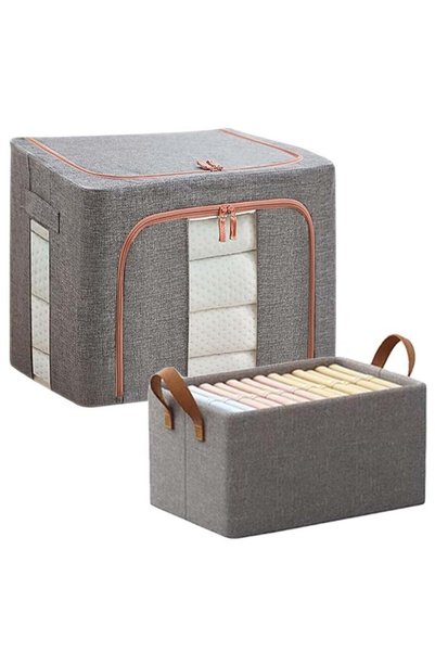 Generic 2Pcs Drawer storage Dresser Organizer Box Under Bed Storage Basket Fo...