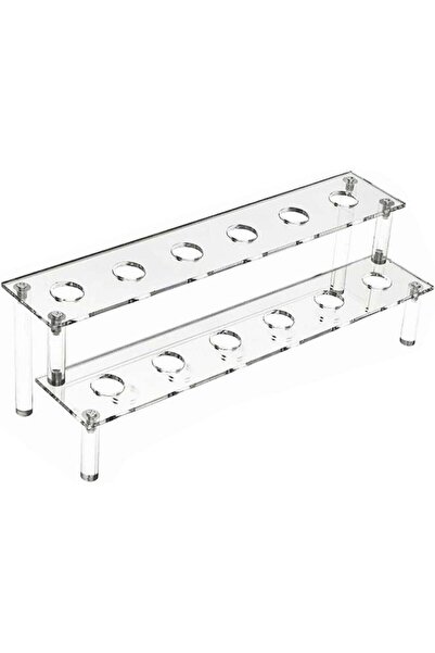 Generic ARS® 12-Hole Acrylic Ice Cream Cone Stand – Transparent Display Holde...