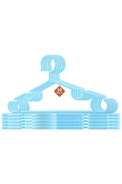 Generic Kuber Industries (Set of 10) Multipurpose Baby Wardrobe Hangers for C...