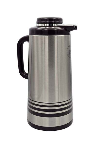 Generic Mahisa Hesam Vacuum Flask 1.6L | Stainless Steel Thermos Jug with Dou...