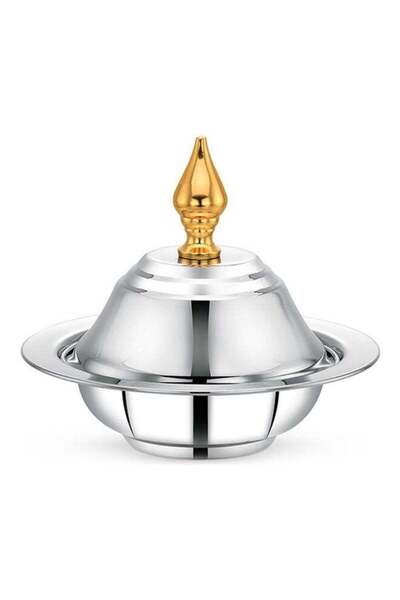 Generic Royalford 20 cm Minimax Stainless Steel Date Bowl, Dome Lid | Elegant...