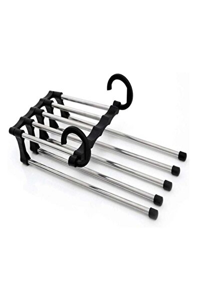 Generic Pants Hanger Closet Organizer Non Slip Multi Layers Stainless Steel A...