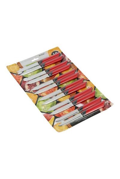 Generic Royalford 12 Piece Stainless Steel Fruit Knife Set | Ergonomic Comfor...