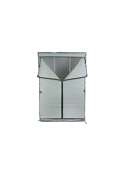 Generic Royalford Fabric Wardrobe | With Racks, Cabinet, Strong Metal Rods, E...