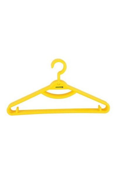 Generic 6-Piece Clothes Hanger Yellow