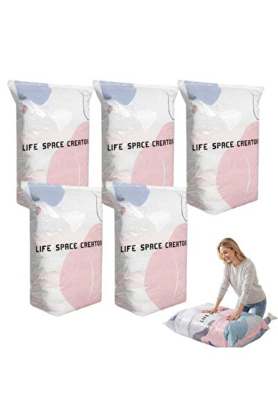 Generic No-Pump Vacuum Storage Bags, Cube Compression Space Saver Bags, Upgra...