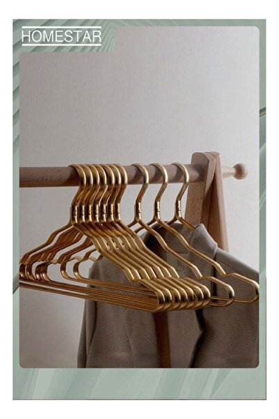 Generic 10 PCS Metal Stainless Steel Hanger, Solid Hanger 41 CM Heavy Duty Li...