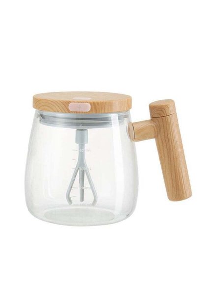 Generic New Portable Automatic Stirring Cup: Maple - colored Electric Coffee ...