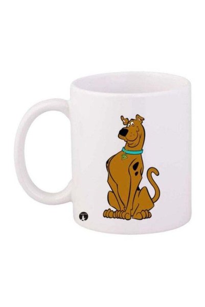 Generic Scooby Doo Printed Mug White/Brown/Black