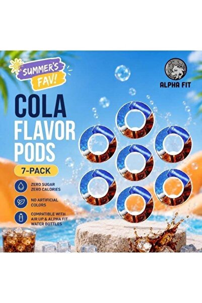 Generic Alpha Fit 7-Pack Cola Flavor Pods | Compatible with Air Up & Alpha Fi...