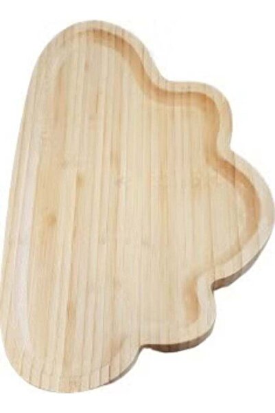 Generic Chef Plus bamboo cloud serving plate