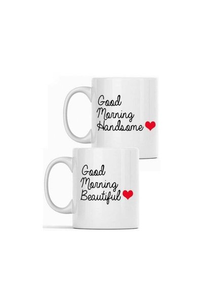 Generic "Sweet Morning Greetings: A Charming Mug Set Featuring 'Good Morning ...
