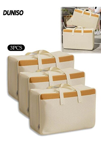 Generic 3Pcs Extra Large Moving Storage Bags,Foldable Heavy-Duty Tote,with Re...