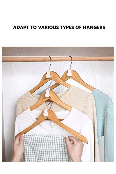 Generic 20pcs Space-Saving Plastic Clothes Hanger Connectors | Fashionable Wa...