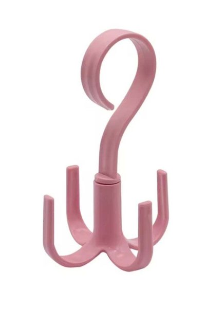 Generic 360 Degree Rotating Belt Hanger Scarf Tie Rack Holder Hook Closet Org...