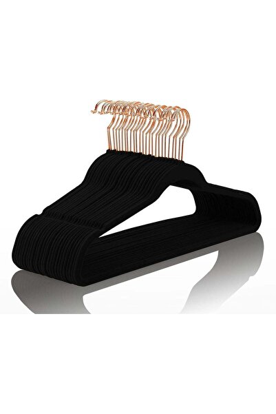 Generic MIZGI Premium Velvet Hangers (50 Pack) Heavy Duty - Non Slip Felt Han...