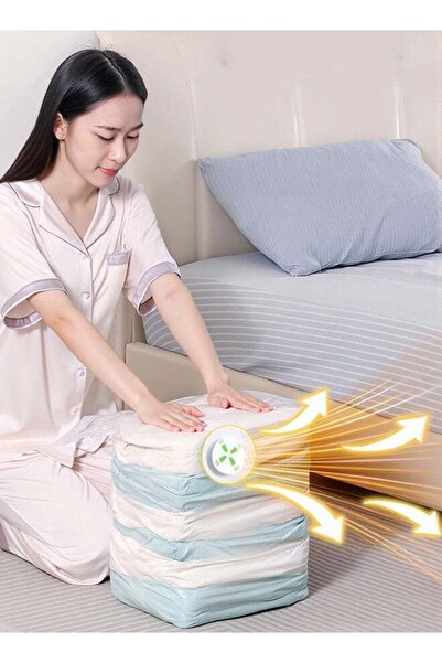 Generic 4PCS Vacuum Storage Bags 100×80×30cm Extra Large Compression Sealer B...