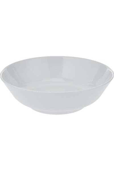 Generic Dinewell Melamine White Serving Bowl, 21 Cm, White White 21cm