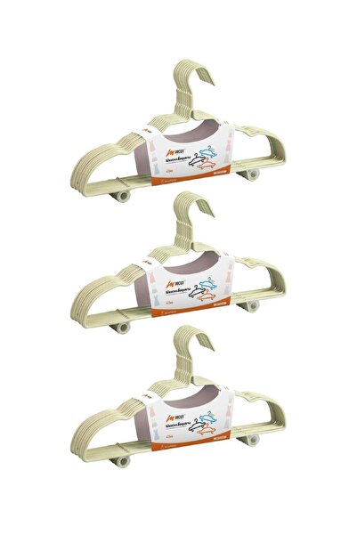 Generic 30PCS Women's Style Hangers – Durable, Non-Slip, Space-Saving, Stylis...