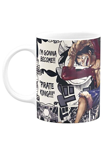 Generic One Piece Luffy Anime #684 Ceramic Coffee Mug (White), 325 Milliliter...