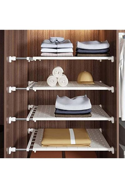 Generic Shelves, Bedroom Kitchen Cabinet Storage Tiered Dividers, Adjustable ...